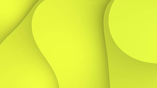 istock Simple yellow waves fractal background 505691248