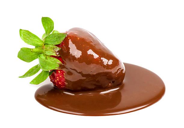 istock strawberry in chocolate isolated 505691568