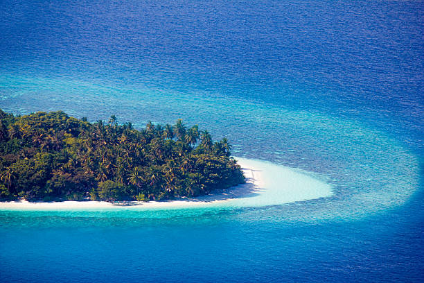 istock Cousine Island Seychelles - Areal view by drone 505695182