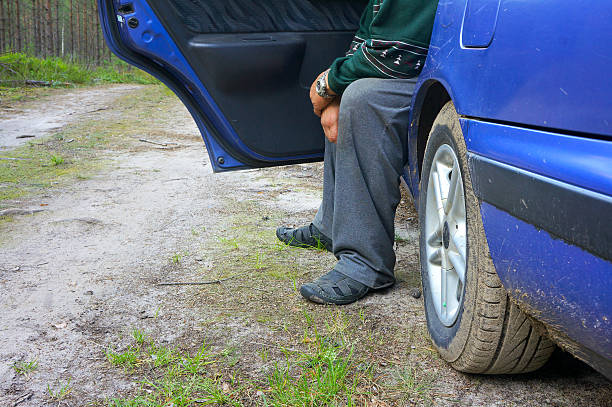 The old man and the car