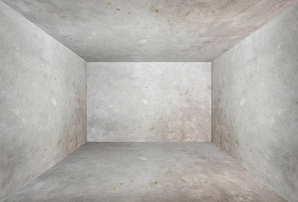 istock Cement room perspective,grunge background 505697743