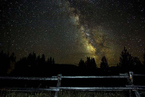 istock Milky Way beyond the fence 505698071