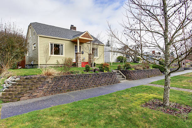 istock House exterior with landscape 505699539