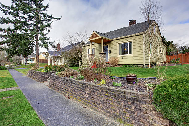 istock House exterior with landscape 505699545