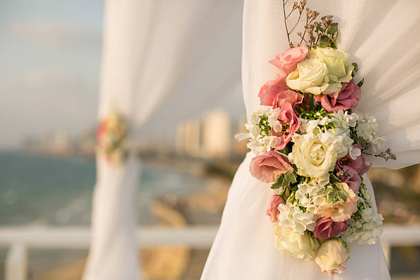 żydowska wesele chuppah - ketubah zdjęcia i obrazy z banku zdjęć