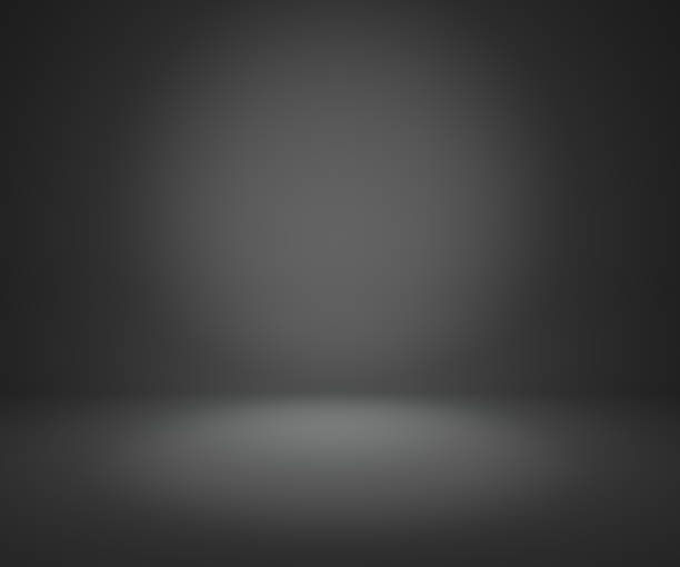 dunkles grau abstrakt hintergrund mit farbverlauf - easy listening stock-fotos und bilder