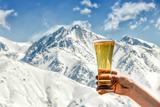 istock Raise one's glass with beer 505715096
