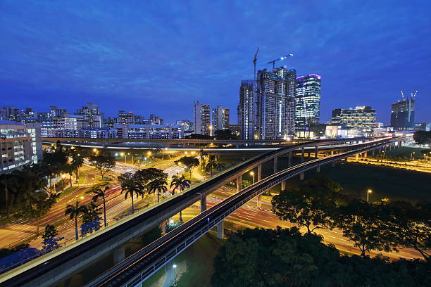 istock Singapore suburban town 505715116