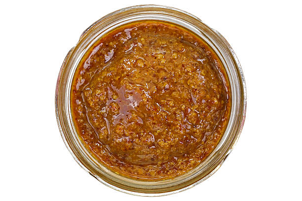 istock Bavarian sweet mustard with mustard seed and caramel sugar syrup 505716232