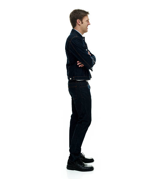 istock Side view of casual man 505716450