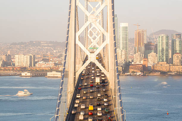 istock San Francisco Bay Bridge Traffic at Sunrise 505717058