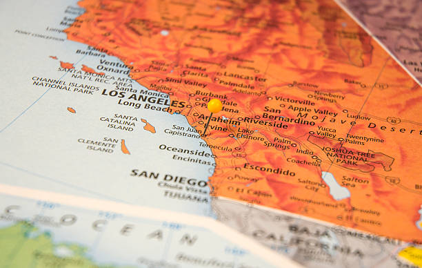 istock San Juan Capistrano Travel Map Macro 505718224