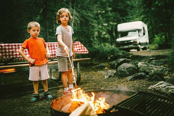 Little Campers on Motorhome Road Trip
