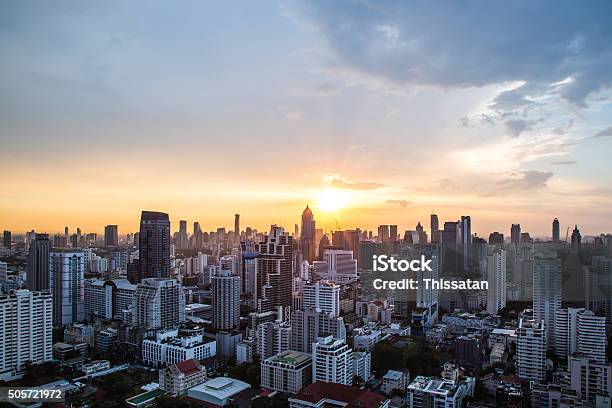 View Of Sunset Over City Scape Stock Photo - Download Image Now - Johannesburg, Urban Skyline, City