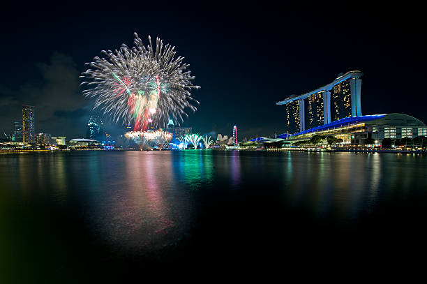 istock Singapore National Day 2014 Fireworks 505722763