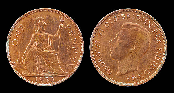 istock Used Old Coin, One Penny 505724135