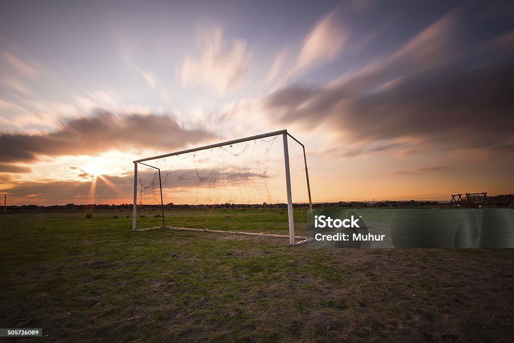 Campo de futebol - Foto de stock de Subúrbio royalty-free