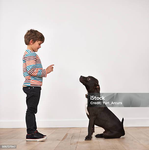 Stay Stock Photo - Download Image Now - Child, Boys, Side View