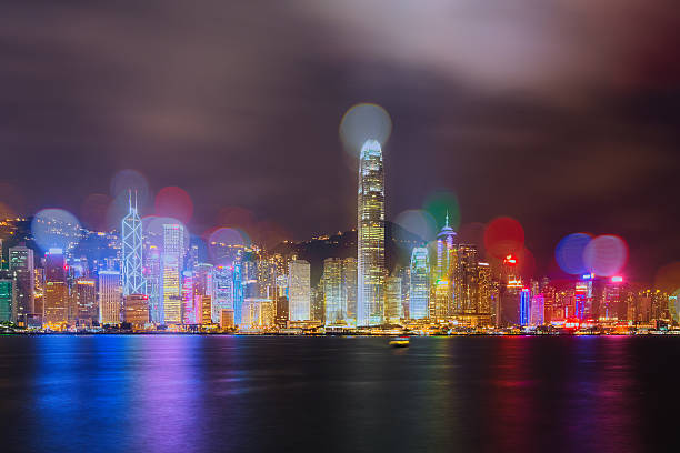 istock Hong Kong city view at night 505727815