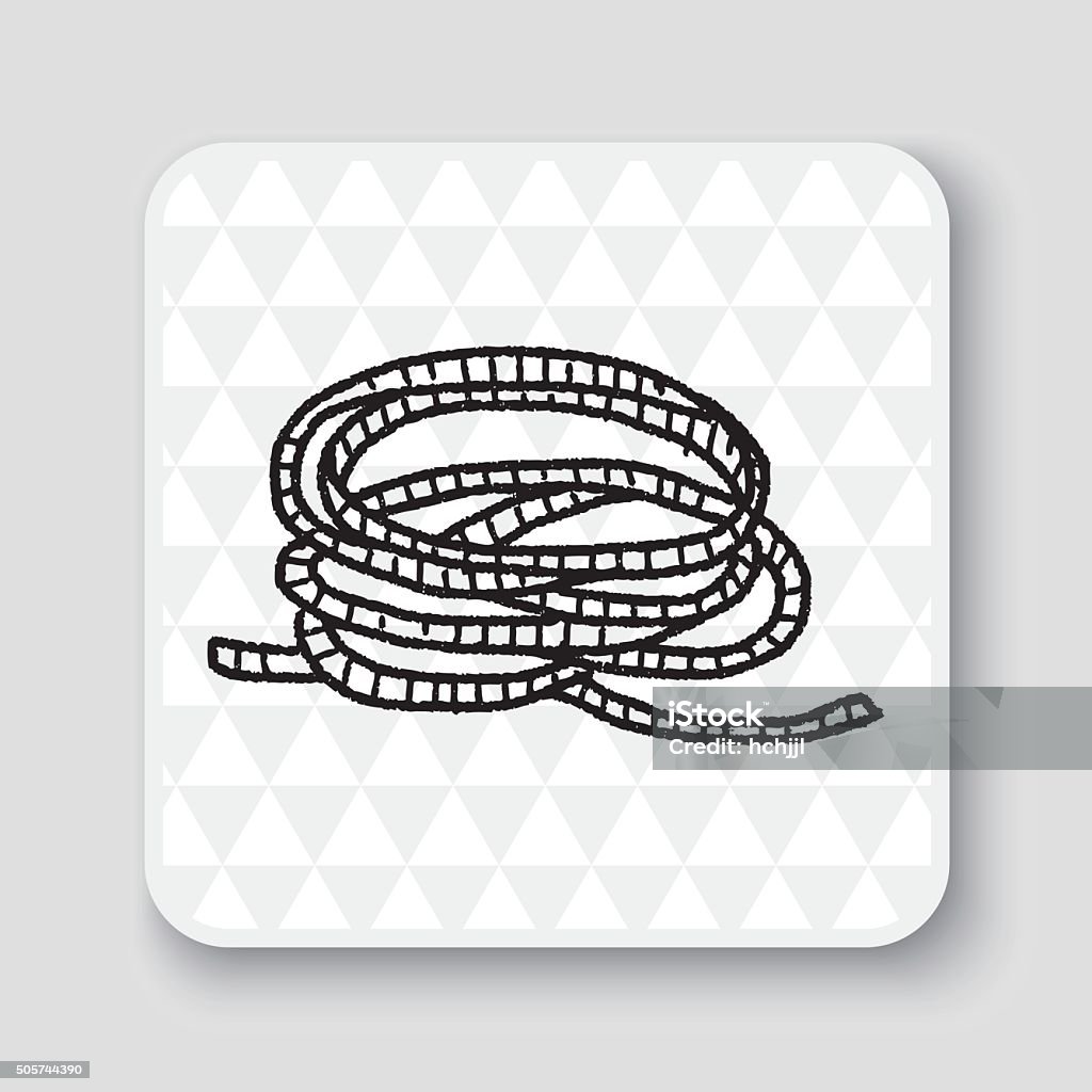 Doodling Rope Rope Doodle Stock Illustration - Download Image Now - Backgrounds ...