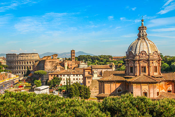 istock Roman Forum in Rome, South Italy 505749490