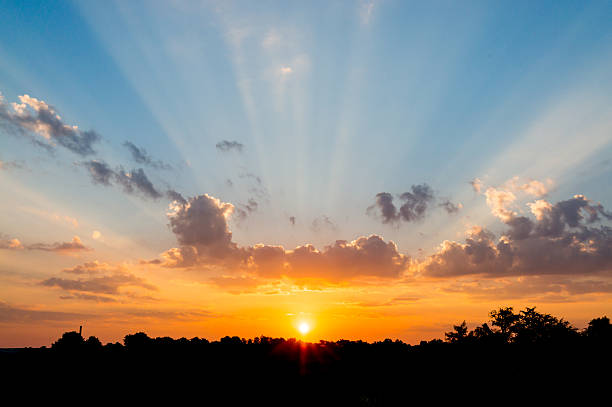 istock beautiful sunrise and cloudy sky 505749702
