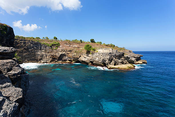 istock coastline at Nusa Penida island 505751030