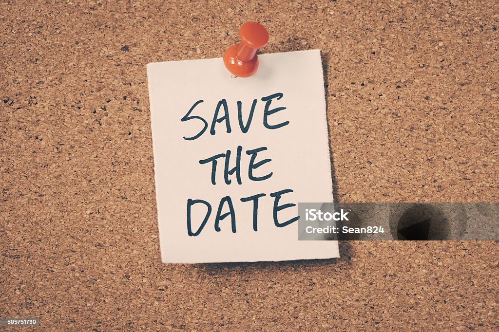 Save the date Calendar Date Stock Photo