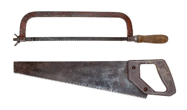 istock Old saws for metal and wood 505757742
