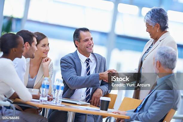 Were Looking Forward To Working With You Stock Photo - Download Image Now - Business, Suit, Adult