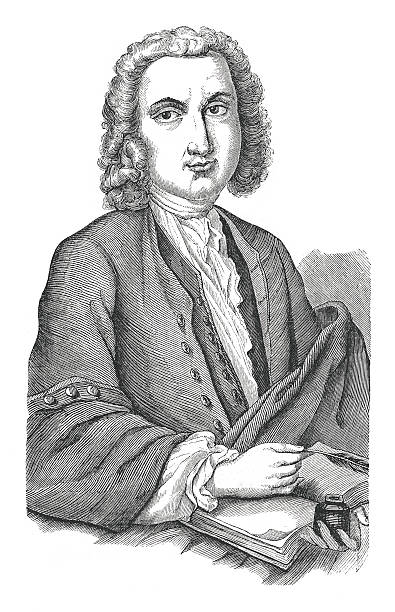 istock Portrait of Albert von Haller (antique engraving) 505766861