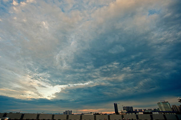 istock The clouds above the city 505768003