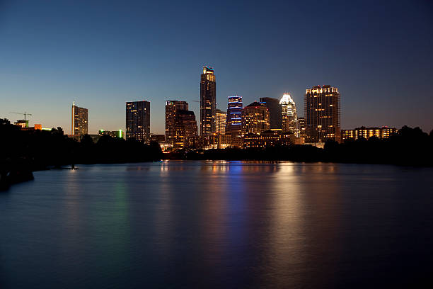 istock Downtown Austin city lights Texas 505768907