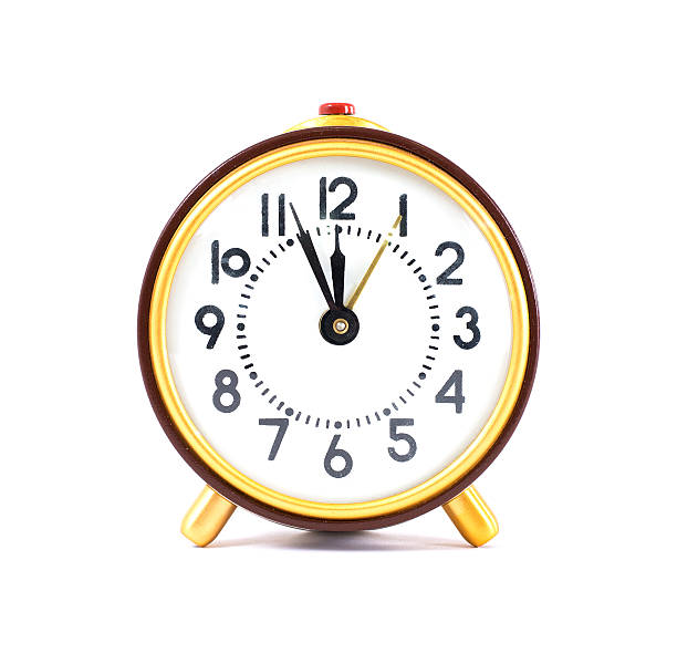 istock Alarm clock, isolated on the white background, clipping path 505769817