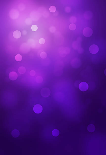 bokeh abstracto fondos - violet fotografías e imágenes de stock