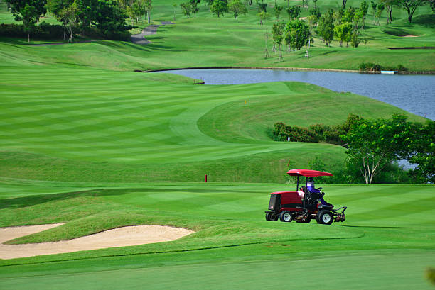 Mowers golf Mowers golf in thailand 2014 superintendent stock pictures, royalty-free photos & images