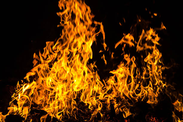 istock motion of blaze fire flame background 505773076