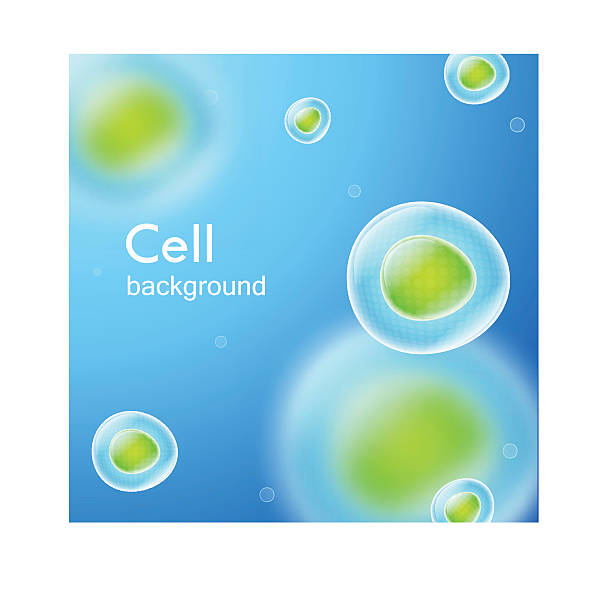 komórki tło abstrakcyjne z siatki blur eps 10 - mitoma stock illustrations