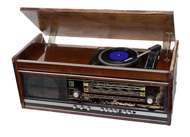 istock Vintage radio-gramophone 505775222