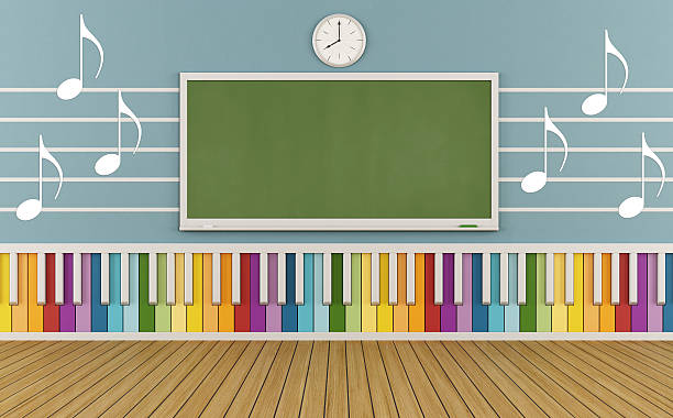 school of music - 五角星 插圖 個照片及圖片檔