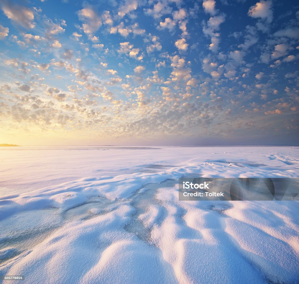 Winter landscape Winter landscape. Composition of nature. Beauty In Nature Stock Photo
