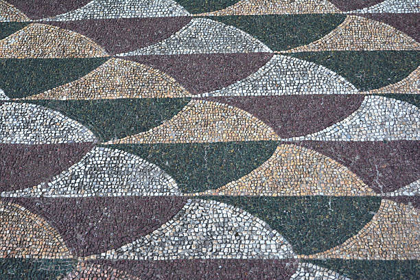 istock Anciet roman mosaic floor 505793636