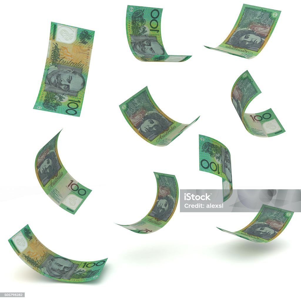 Australian dollars Currency Stock Photo