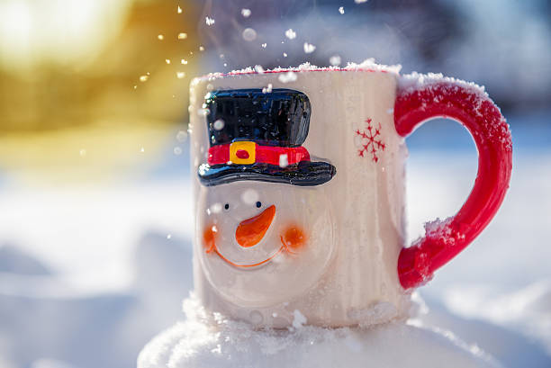 istock cup of tea in the snow 505800554