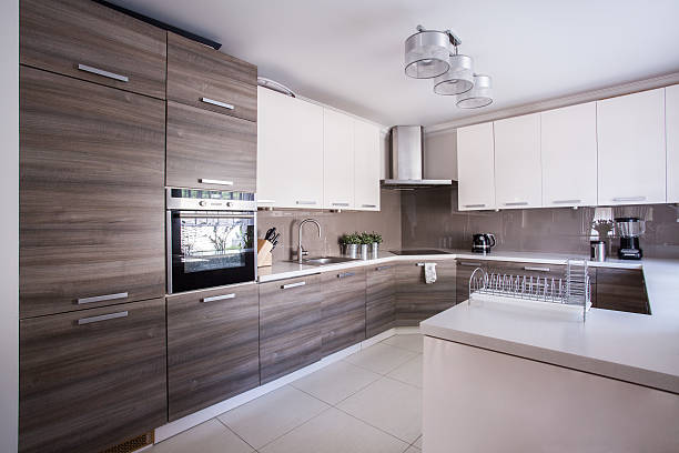 istock Kitchen furnished in modern design 505817914