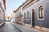 Streets of Faro, Algarve.