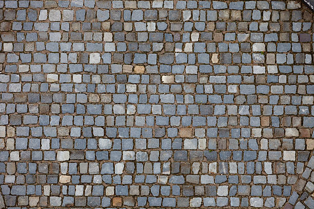 istock pavement of granite blocks. 505818734