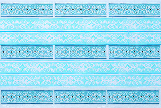 istock traditional indian design - ornaments on paper background 505819558