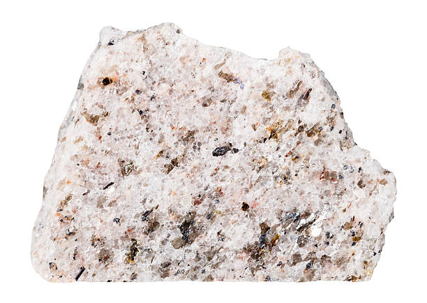 istock Schist mineral stone isolated on white 505821270
