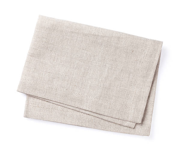 Kitchen towel Kitchen towel. Isolated on white background linen stock pictures, royalty-free photos & images